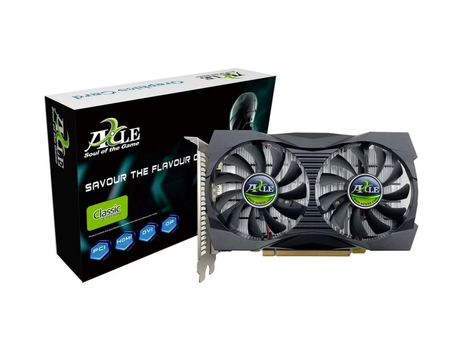 Axle Geforce Gtx1050Ti 4Gb 128Bit Gddr5 Gtx 1050 Ti Ekran Kartı (Ax-Gtx1050Ti/4Gd5P8Dip) - Görsel 3