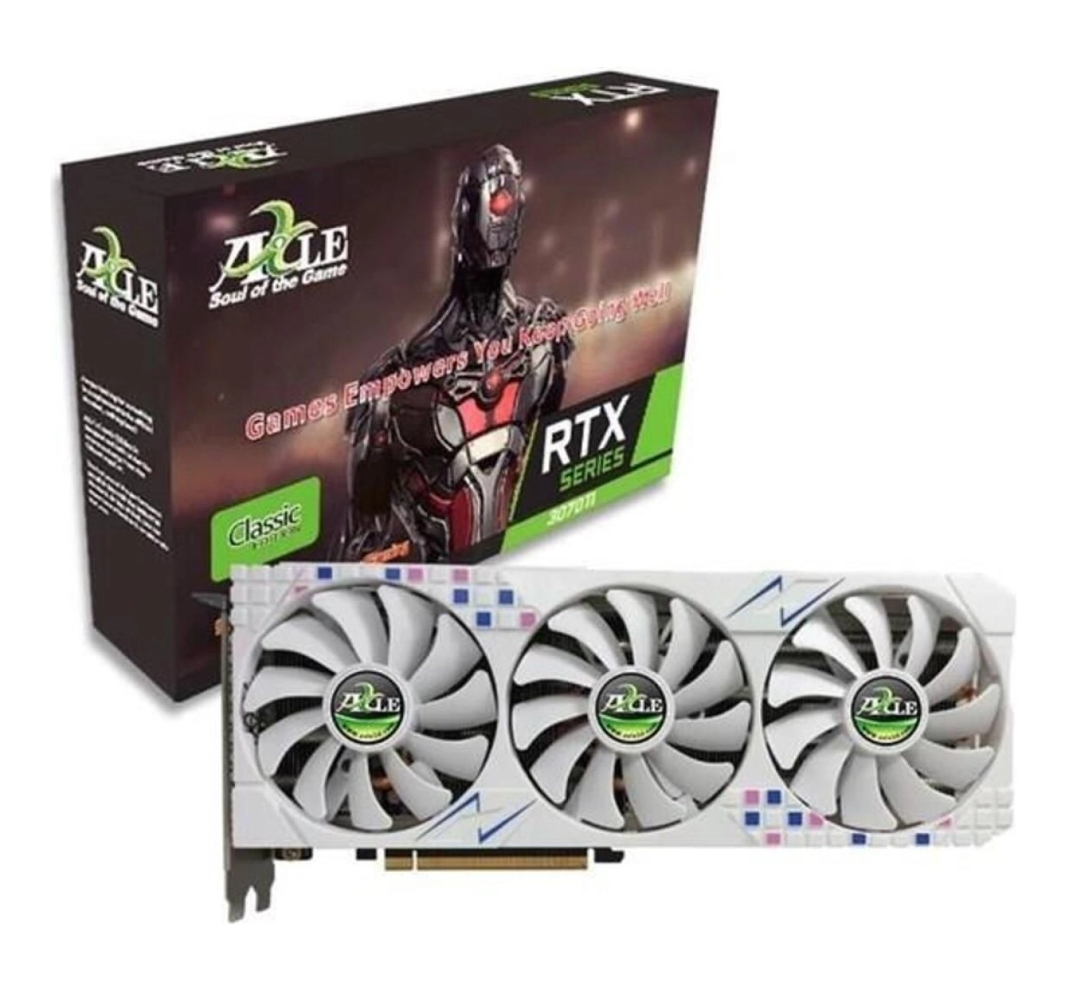 Axle Rtx3070Ti 8Gb 8Gd6Xp6Ip3R Gddr6X 256Bit Hdmı Dp Pcıe 16X V4.0 ürün görseli