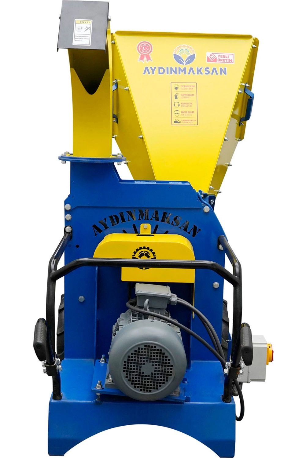 Aydınmaksan Aydinmaksan Mdo-015Be 11 Kw Elektri̇kli̇ Mobi̇l Dal Öğütme Maki̇nesi̇ (8 Cm Çap) - Görsel 2
