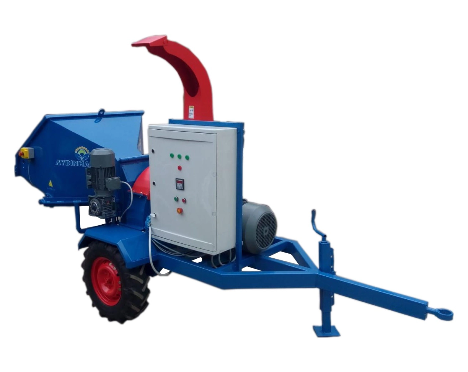 Aydınmaksan Edo 700T - Elektrikli Tekerlekli Dal Öğütme Makinesi (13 Cm Çap) - Görsel 3