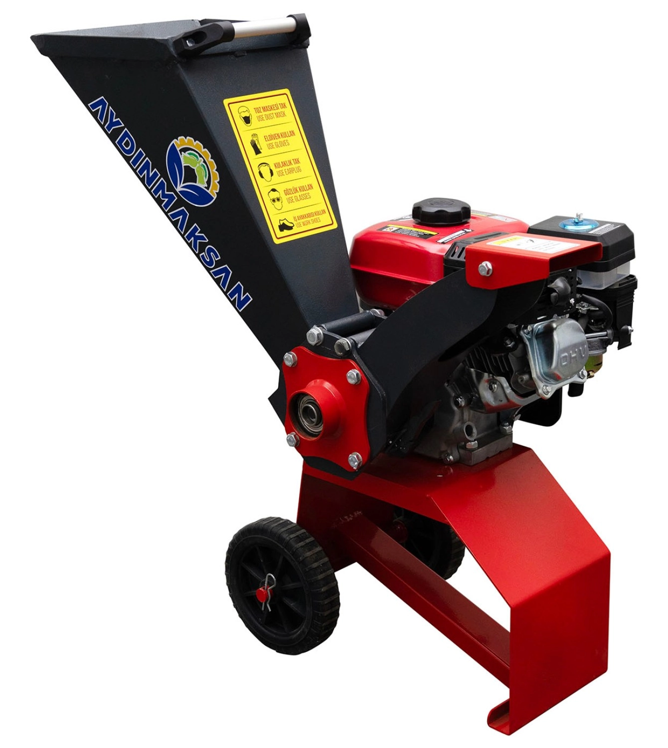 Aydınmaksan Mdo-007 7Hp Mobil Benzinli Dal Öğütme Makinesi - Görsel 3