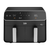 Beko Airfryer Xxxl 8.5 Lt 2400 W 9 Programlı Dijital Ekran Yağsız Sıcak Hava Fritözü Çıkarılabilir Hazne, Siyah