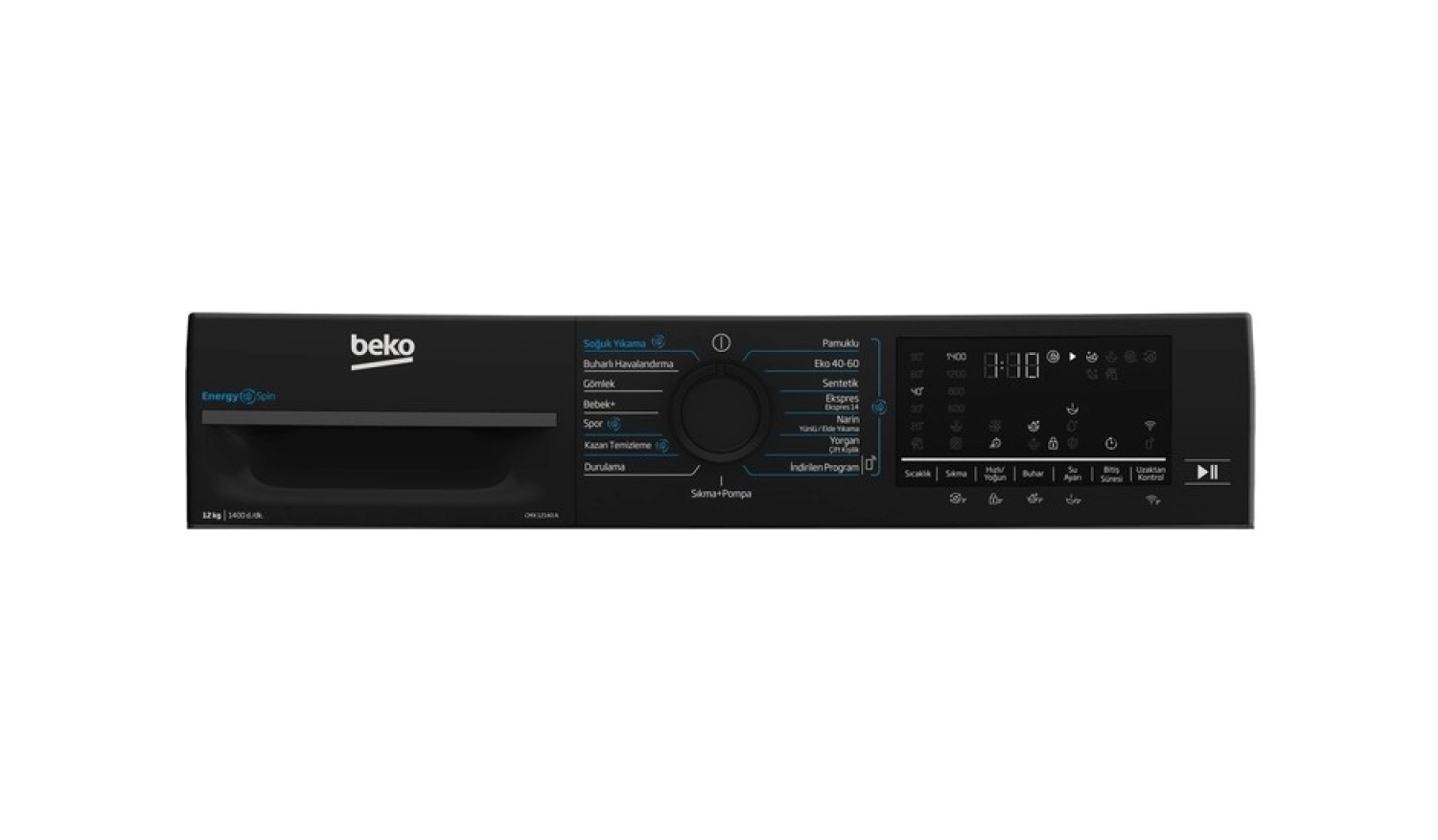 Beko Cmx 12140 A 1400 Devir 12 Kg Çamaşır Makinesi - Görsel 6
