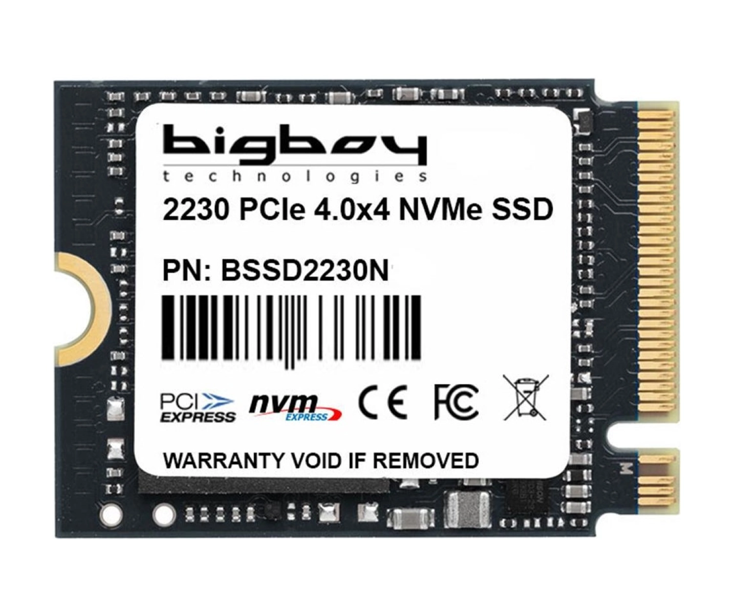 Bigboy 1Tb 22X30Mm Pcie 4.0 X4 M.2 Nvme Notebook Ssd - Görsel 2
