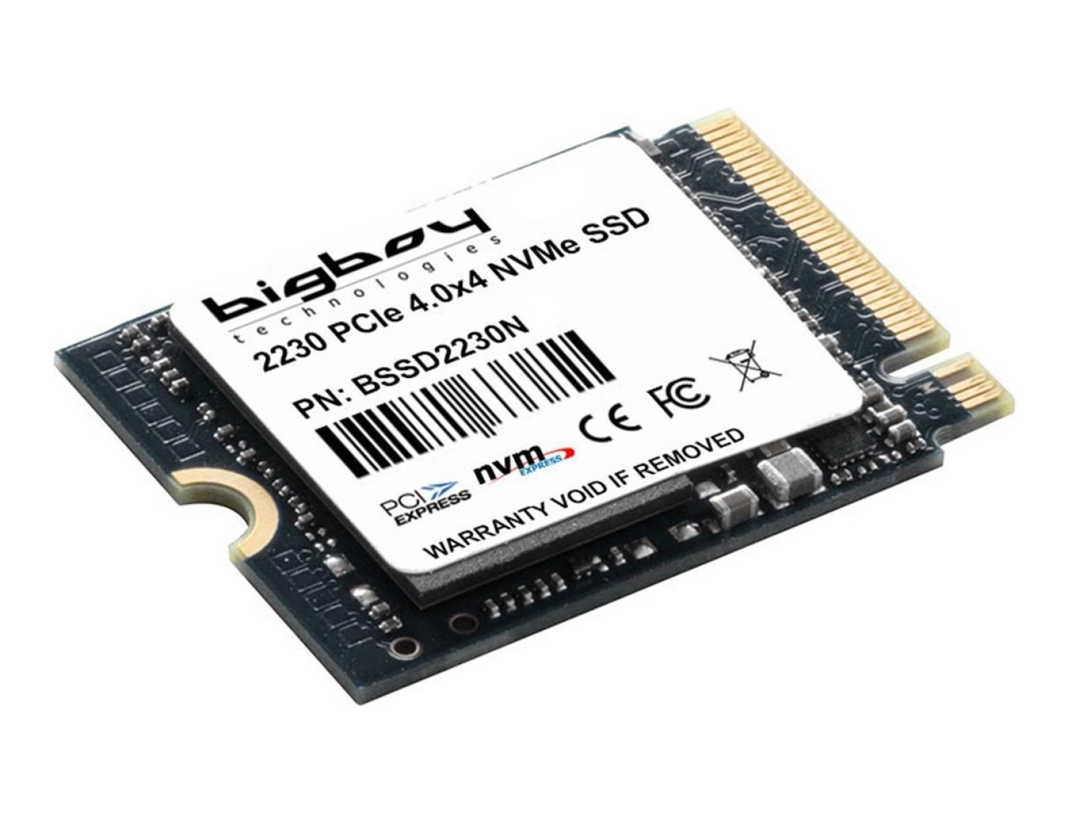 Bigboy 1Tb 22X30Mm Pcie 4.0 X4 M.2 Nvme Notebook Ssd ürün görseli