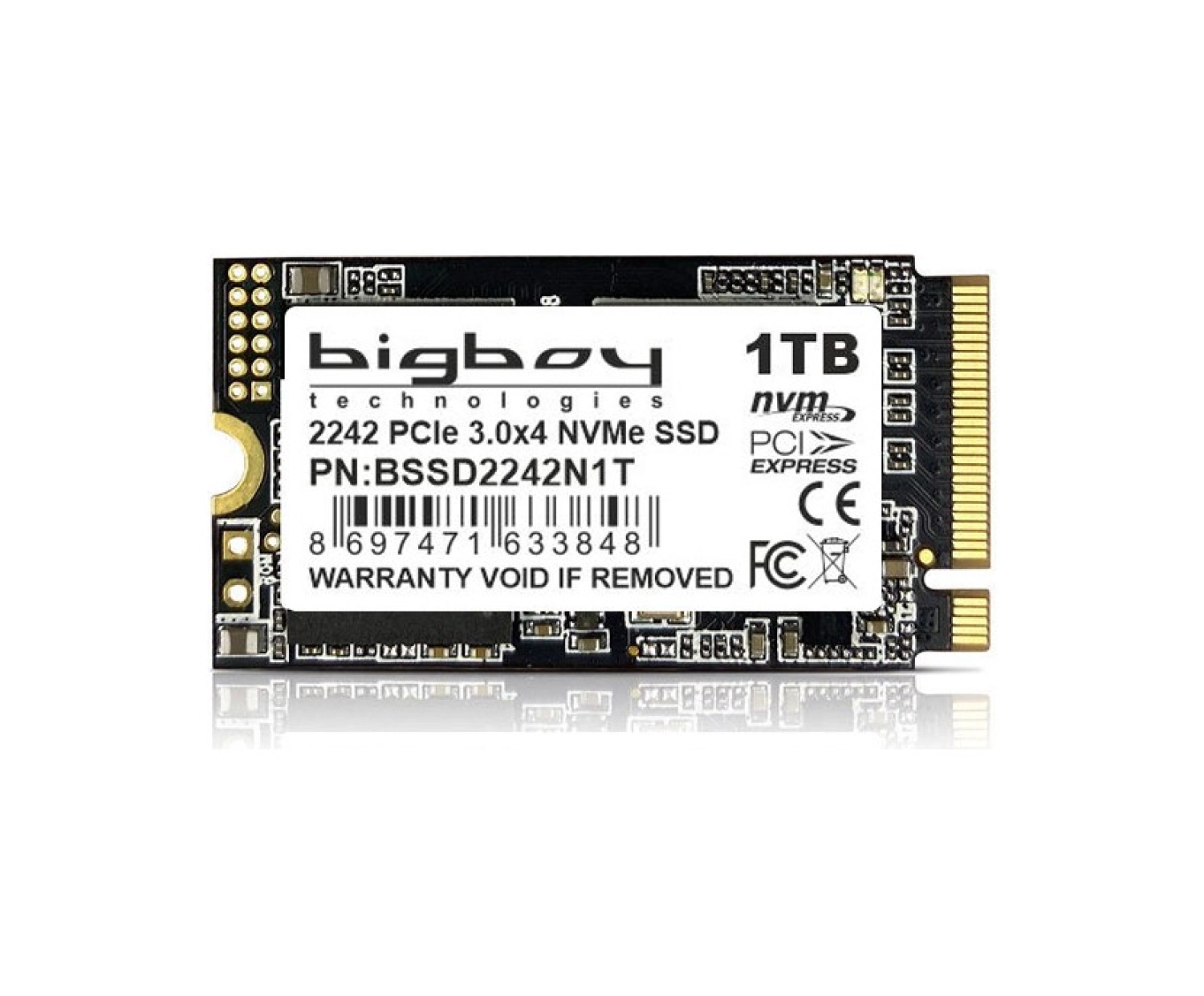 Bigboy Bssd2242N1T 1Tb 2500-1800Mb Nvme Ssd ürün görseli