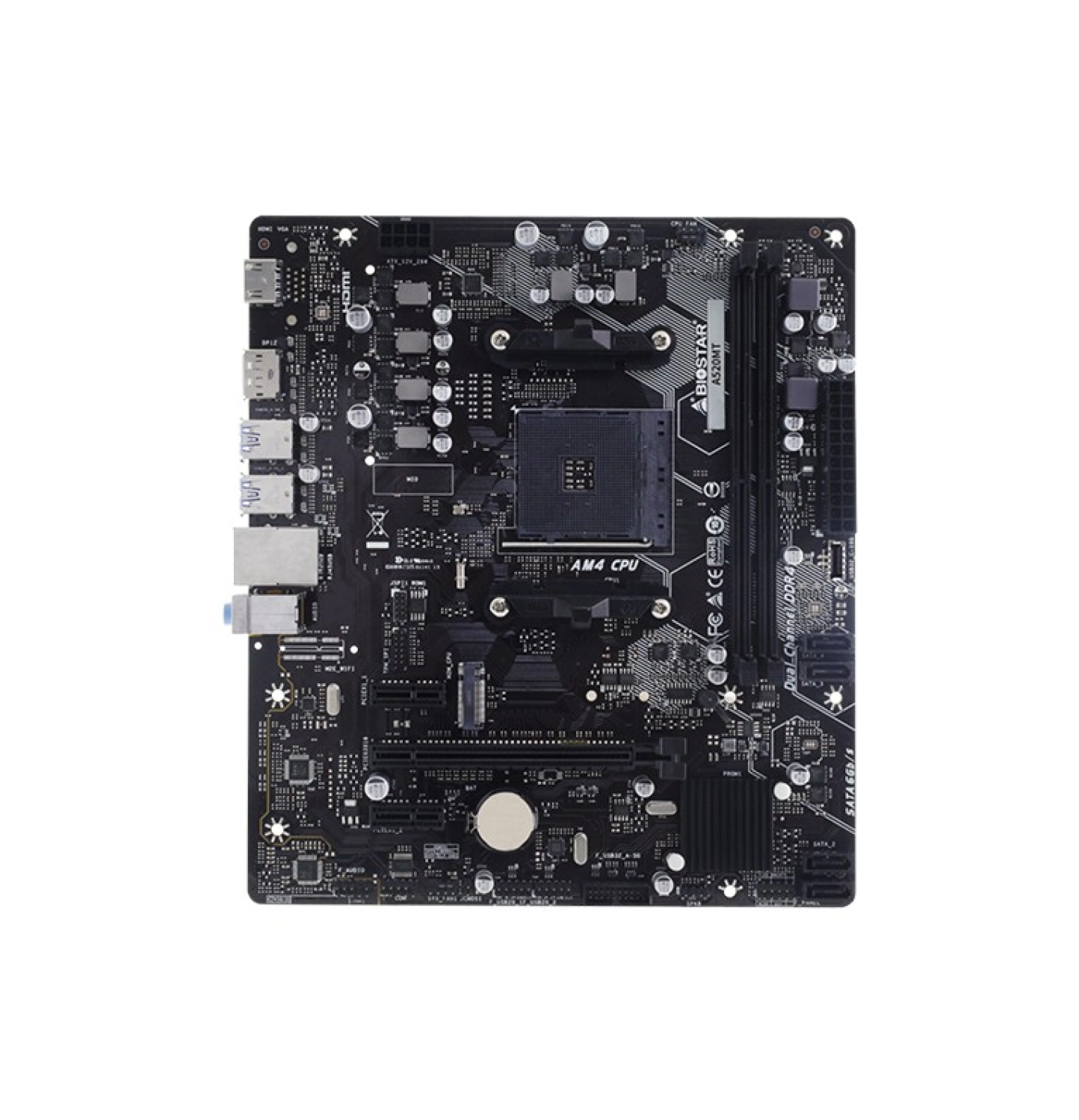 Biostar A520Mt Amd A520 Ddr4 M2 Usb 3.2 Dp/Hdmı Pcı 3.0 Am4 Anakart ürün görseli