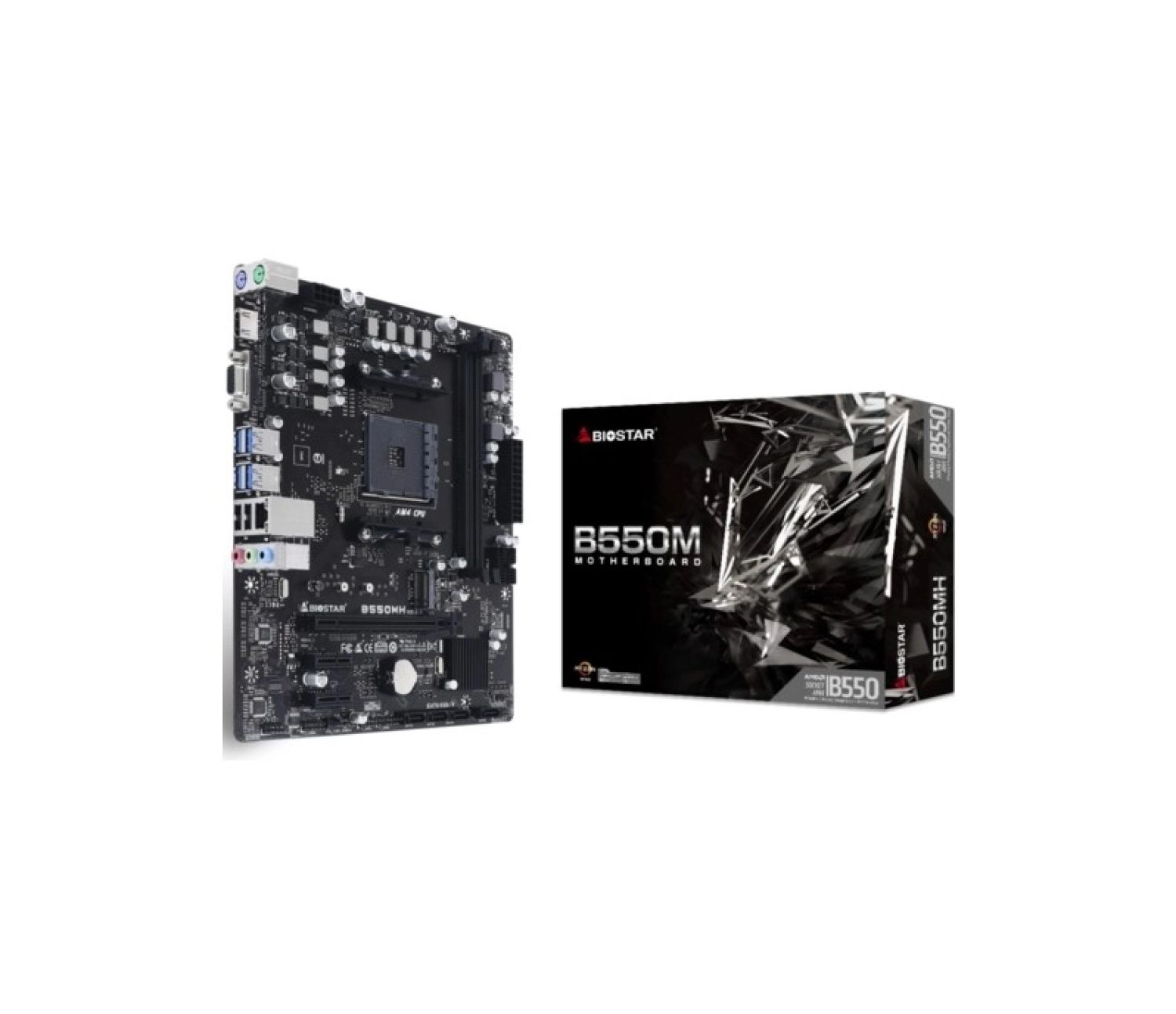 Biostar B550Mh 4933Mhz Oc S+V+Gl Ddr4 Am4 (Matx) Anakart ürün görseli