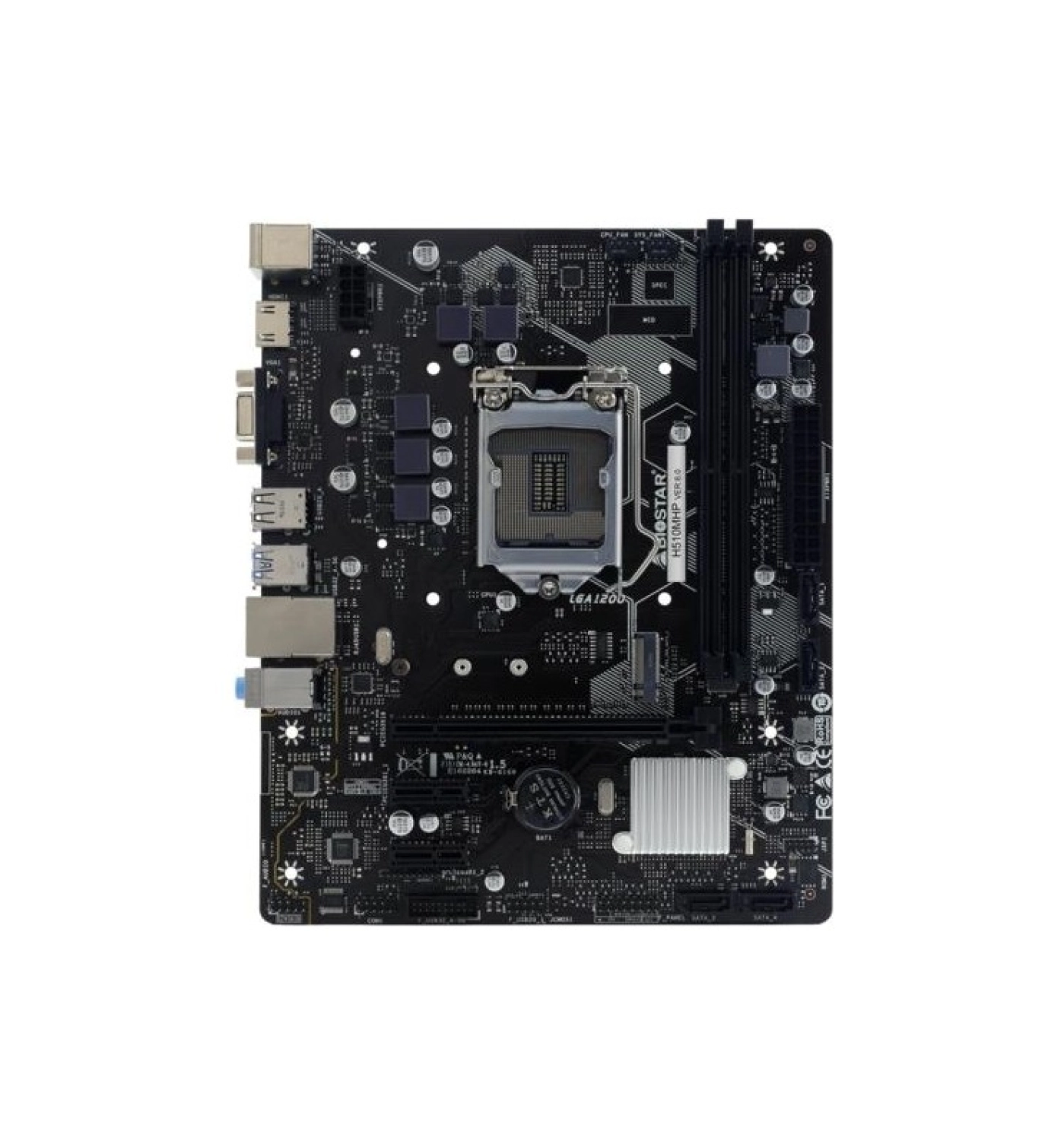 Biostar H510Mhp Lga 1200 Intel Anakart - Görsel 3