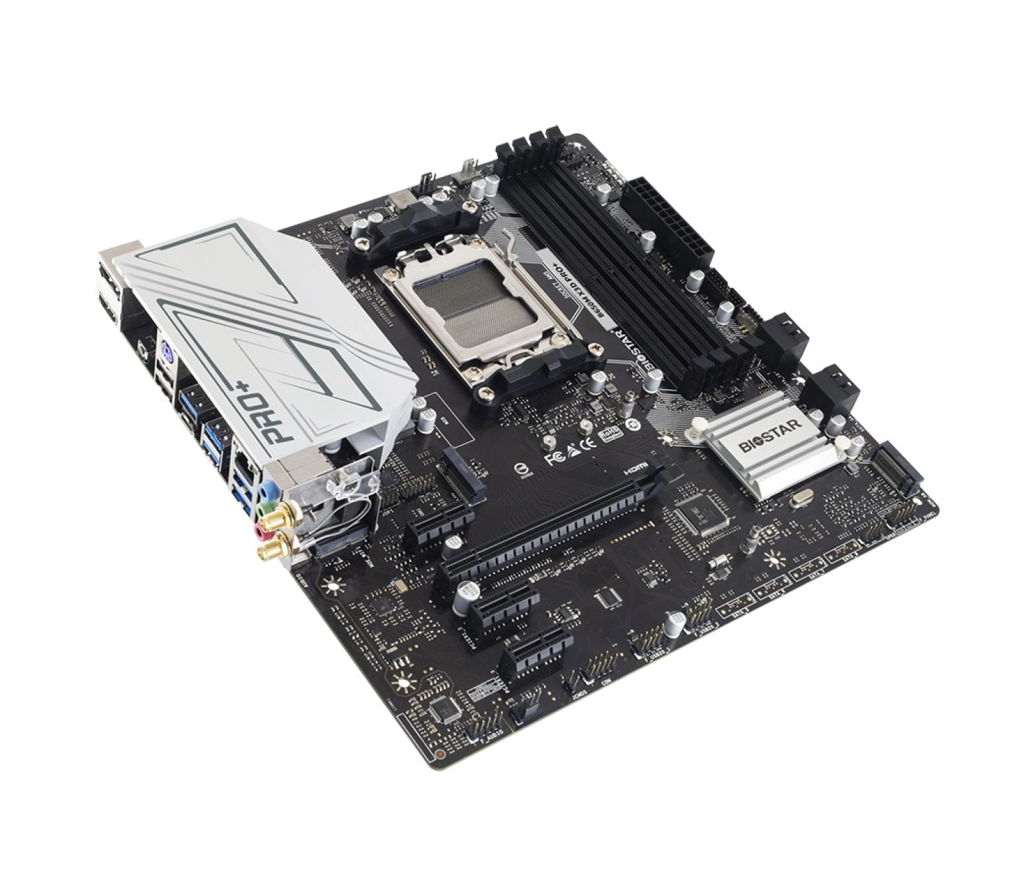 Biostar X3D Pro+ B650M Ddr5 6000Mhz Am5 Matx Anakart - Görsel 3