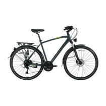 Bisan 28J Trx 8500 Cıty Şehir Bisikleti - Parlak Gri Sarı - 52 Kadro