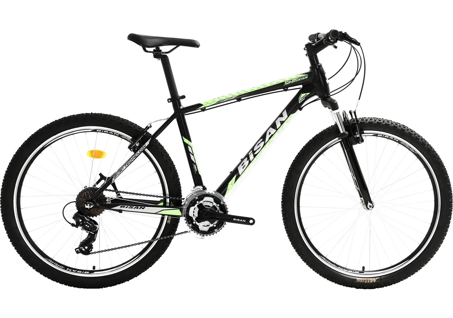 Bisan Bisan Mtx 7050 26 Jant Kadro: 17 - 43 Cm 21Vi̇tes Siyah- Yeşil ürün görseli