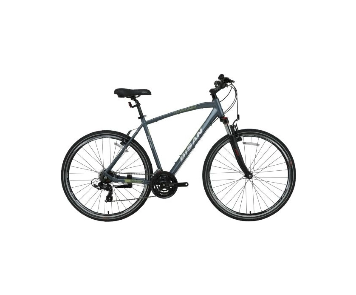 Bisan Bisan Trx 8100 28 Jant 50 Cm 21Vi̇tes 700C Siyah- Turuncu/Kırmızı ürün görseli
