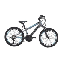 Bisan Cooper Çocuk Bisikleti 30 Cm V 24 Jant 21 Vites Füme Siyah Mavi