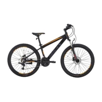 Bisan Cooper Dağ Bisikleti 35 Cm Hd 26 Jant 21 Vites Mat Siyah Turuncu