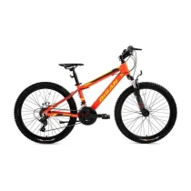 Bisan Kdx 2900 Erkek Dağ Bisikleti 32Cm V 24 Jant 21 Vites Neon Turuncu Sarı Siyah
