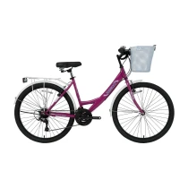 Bisan Mabella 26'' Jant V Fren Mor/Pembe Şehir Bisikleti