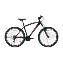 Bisan Mts 4600 21 Vites 26 Jant V-Fren Dağ Bisikleti Mtb Siyah - Kırmızı 18"/46Cm