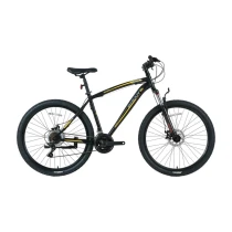 Bisan Mts 4600 Erkek Dağ Bisikleti 44Cm Md 26 Jant 21 Vites Mat Siyah Sarı