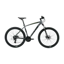 Bisan Mtx 7300 Erkek Dağ Bisikleti 48 Cm Hd 29 Jant 24 Vites Metalik Gri Yeşil