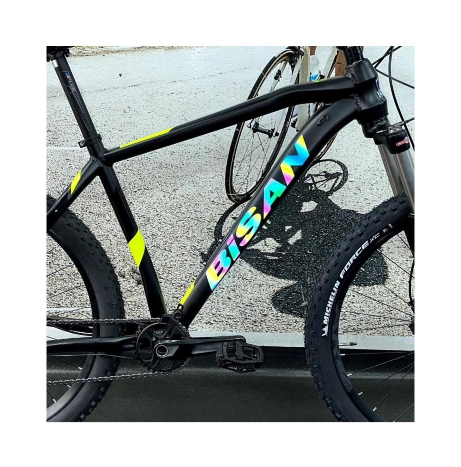 Bisan Mtx 7800 Slx 29 Jant 48 Cm Kadro Mat Siyah Sarı Gri - Görsel 3