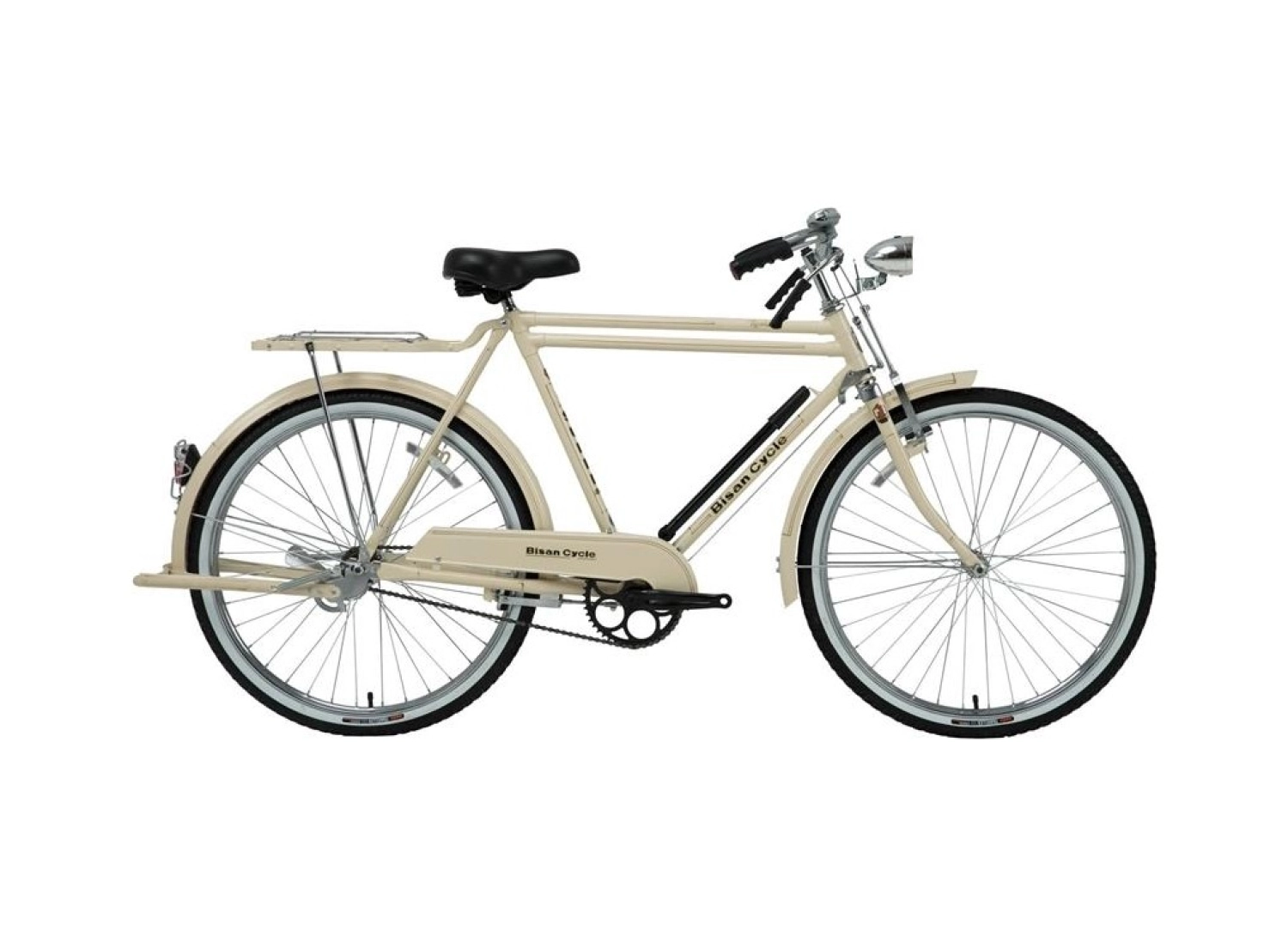 Bisan Roadstar Classic Hizmet Bisikleti 58Cm V 26 Jant 1 Vites Krem Siyah Gold ürün görseli