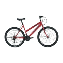 Bisan Sentıero Bayan Dağ Bisikleti 44Cm V 24 Jant 21 Vites Kırmızı Beyaz