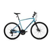 Bisan Trx 8400 Altus-24 Trekking Bisikletleri 700C Bebek Mavisi Siyah 3X9 Vites