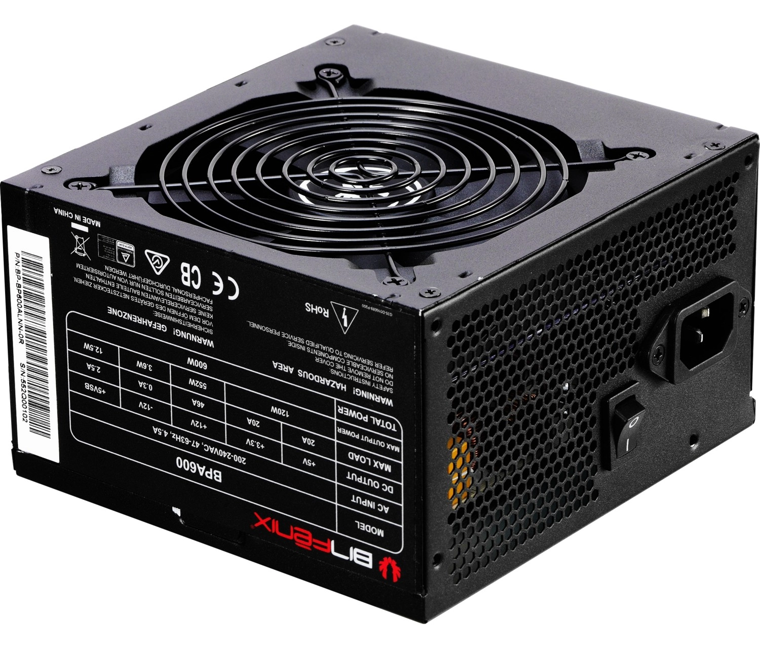 Bitfenix 600W Bpa Series 80+ Güç Kaynağı - Görsel 2
