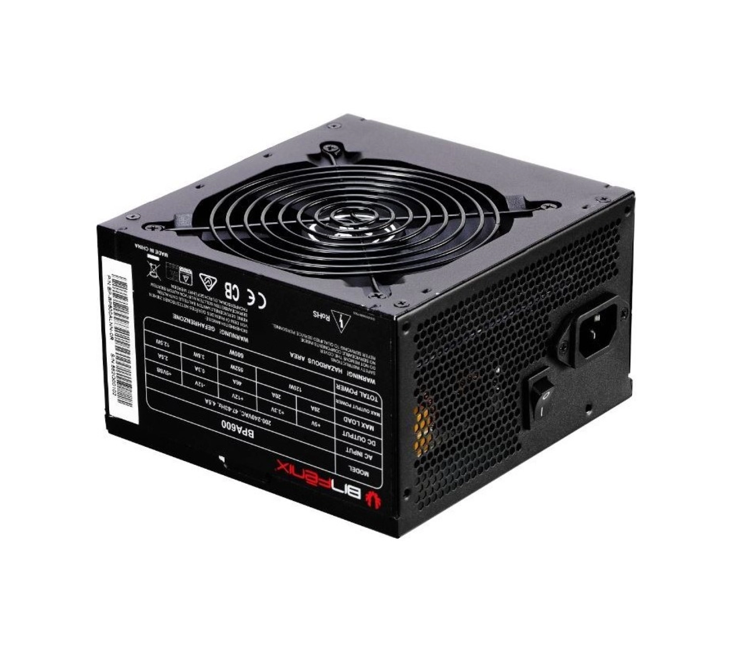 Bitfenix Bpa 500W Fix Cables 80 Plus White Psu ürün görseli