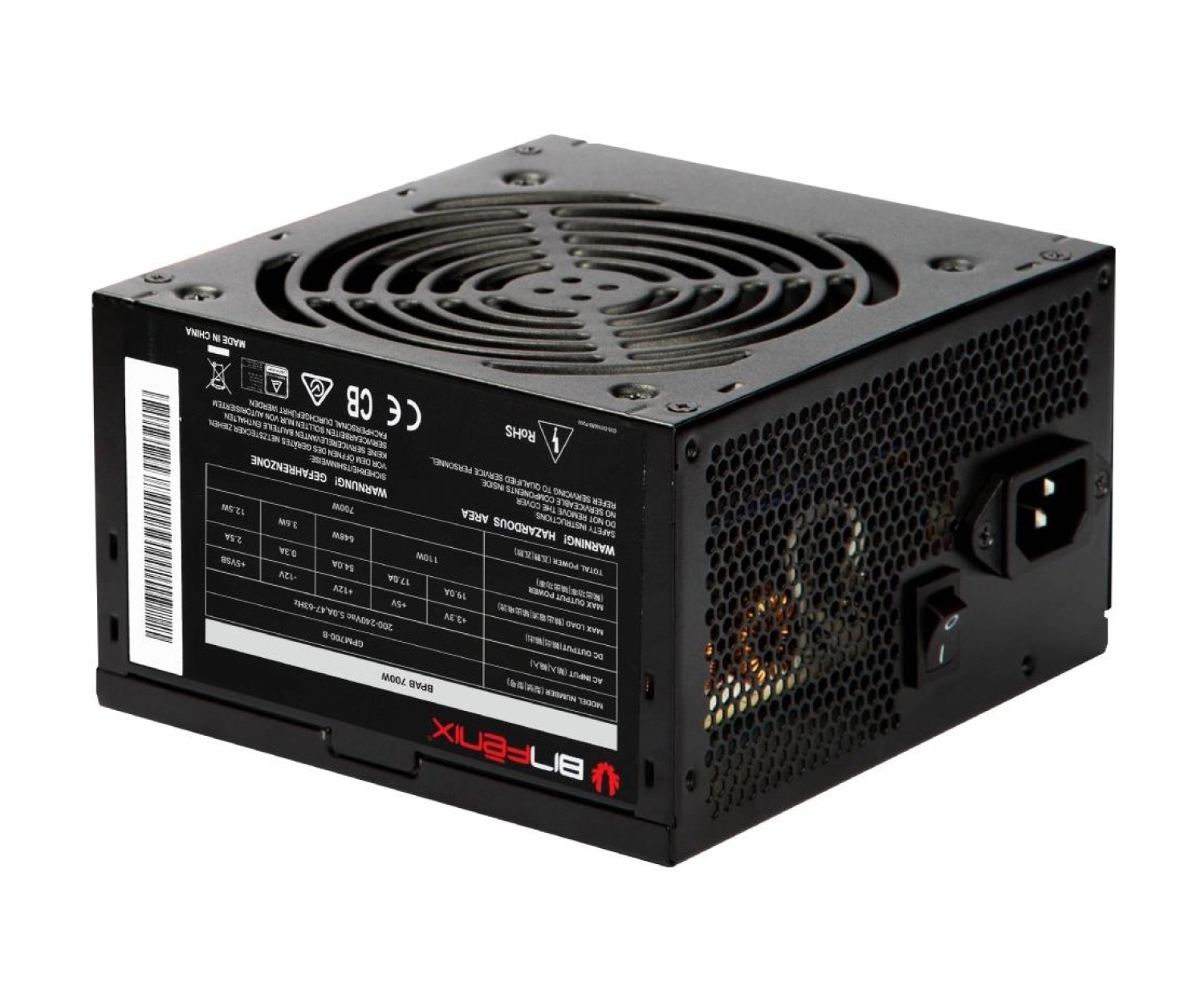 Bitfenix Bpa Series 700W 80+ Bronze Pcıe 120Cm Fanlı Psu ürün görseli