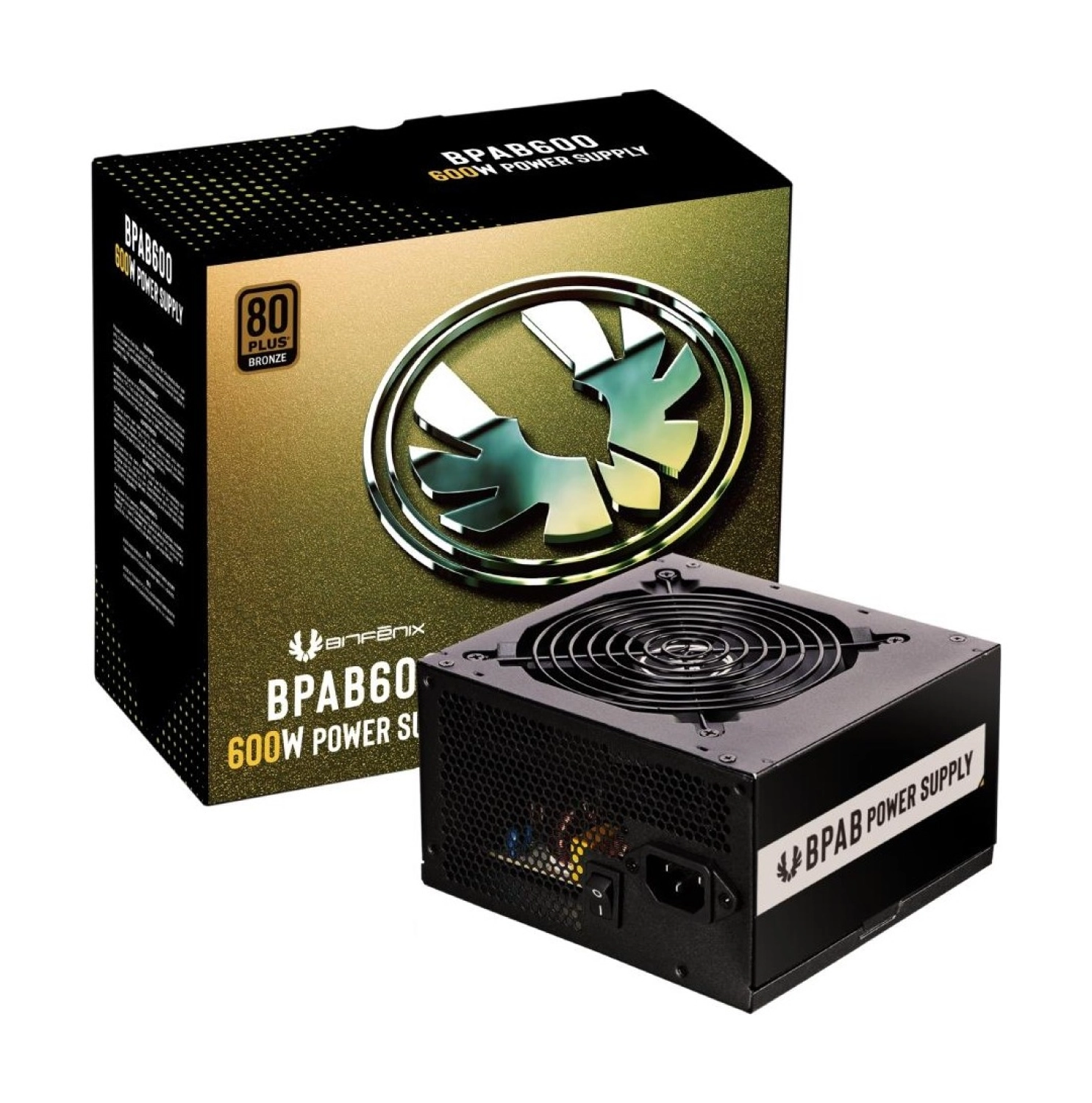 Bitfenix Bpab600 600W 80+ Bronze 120Cm Fanlı Psu ürün görseli