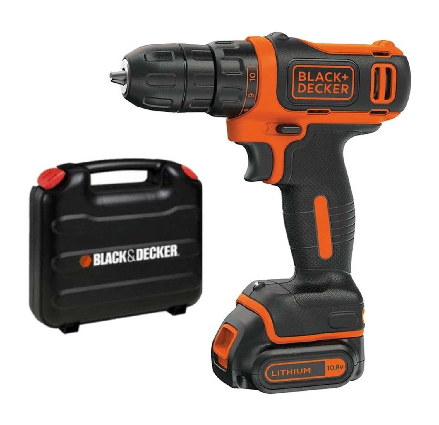 Black & Decker Bdcdd12K 10.8Volt/1.5Ah Li-Ion Akülü Vidalama ürün görseli
