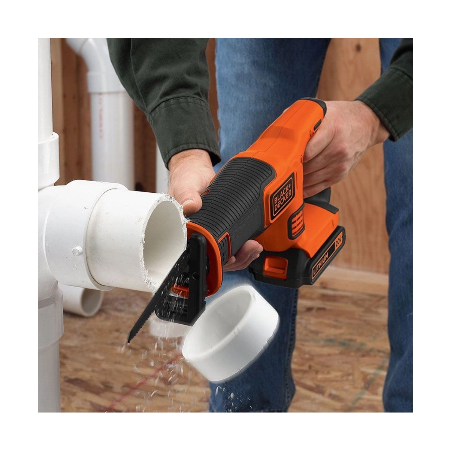 Black & Decker Bdcr18-Qw 18Volt / 1,5 Ah Li-Ion Tilki Kuyruğu Testere - Görsel 3