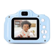 Blue İnter Mini 1080P Hd Kamera Çocuklar Için Dijital Fotoğraf Makinesi- 2021 Son Versiyon