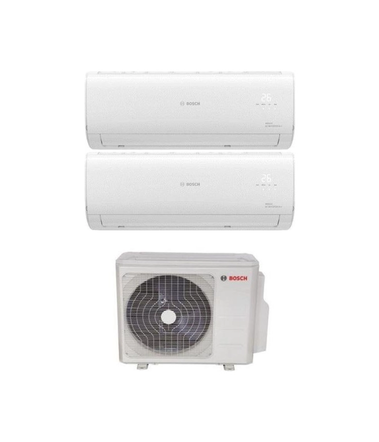 Bosch A++ 18000 Btu 1 Dış + 2 İç Ünite 9000 + 9000 Btu Multi inverter Klima ürün görseli