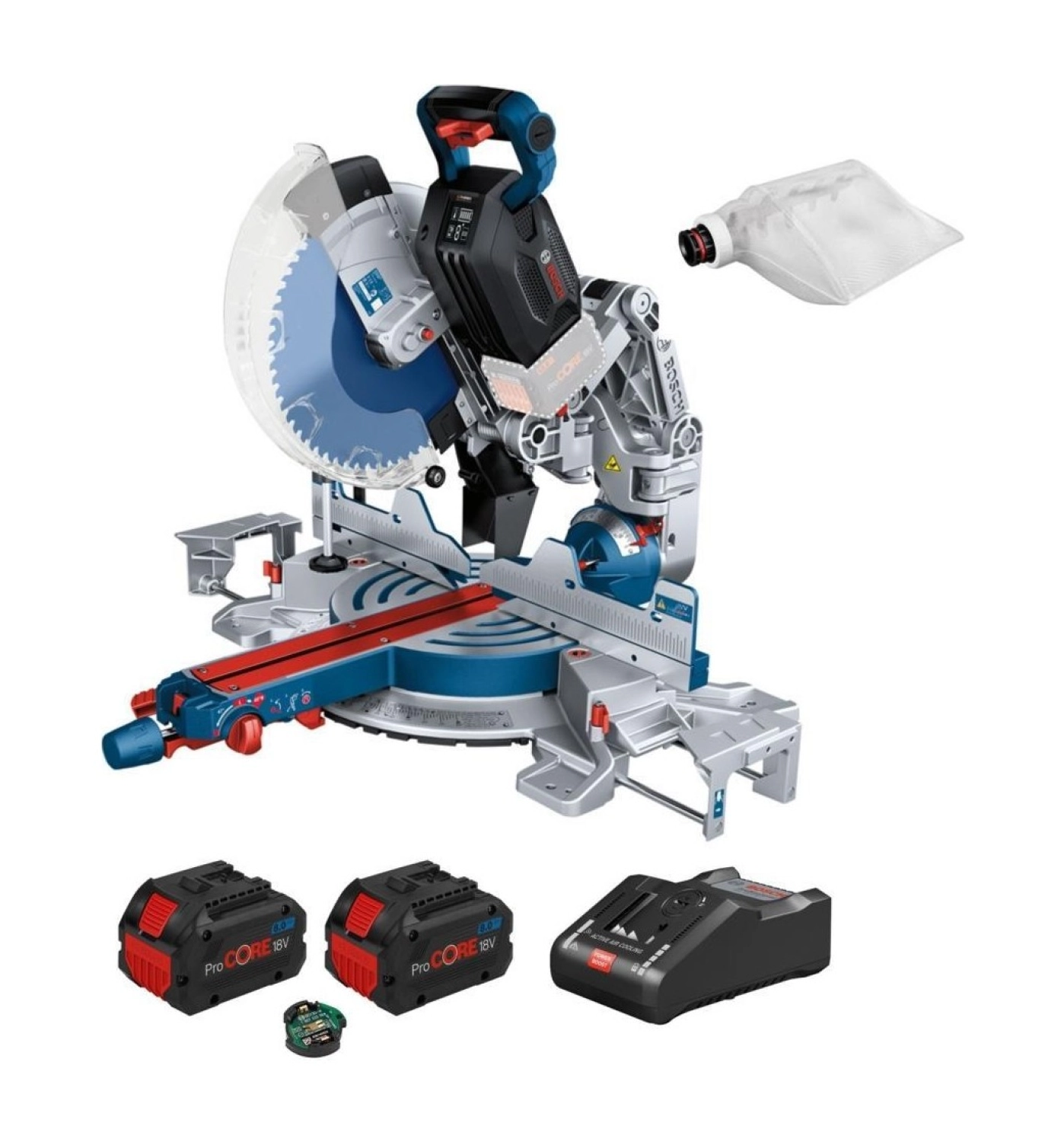 Bosch Gcm 18V 305 Gdc Akülü Gönye Kesme 2X8 Amper Biturbo ürün görseli