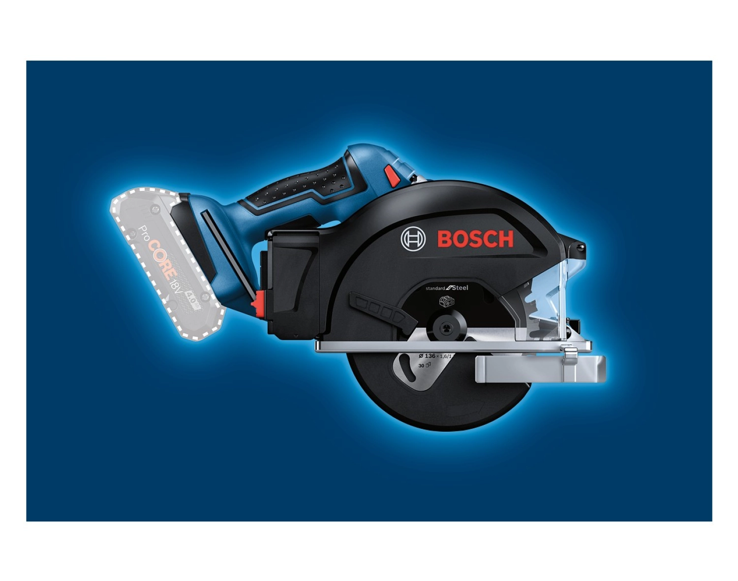 Bosch Gkm 18 V-50 Akülü Metal Kesme Makinası 18 Volt - Görsel 3