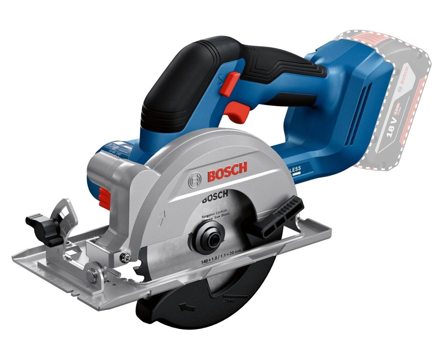 Bosch Gks 18V-51 Akülü Daire Testere (Solo) - Görsel 2
