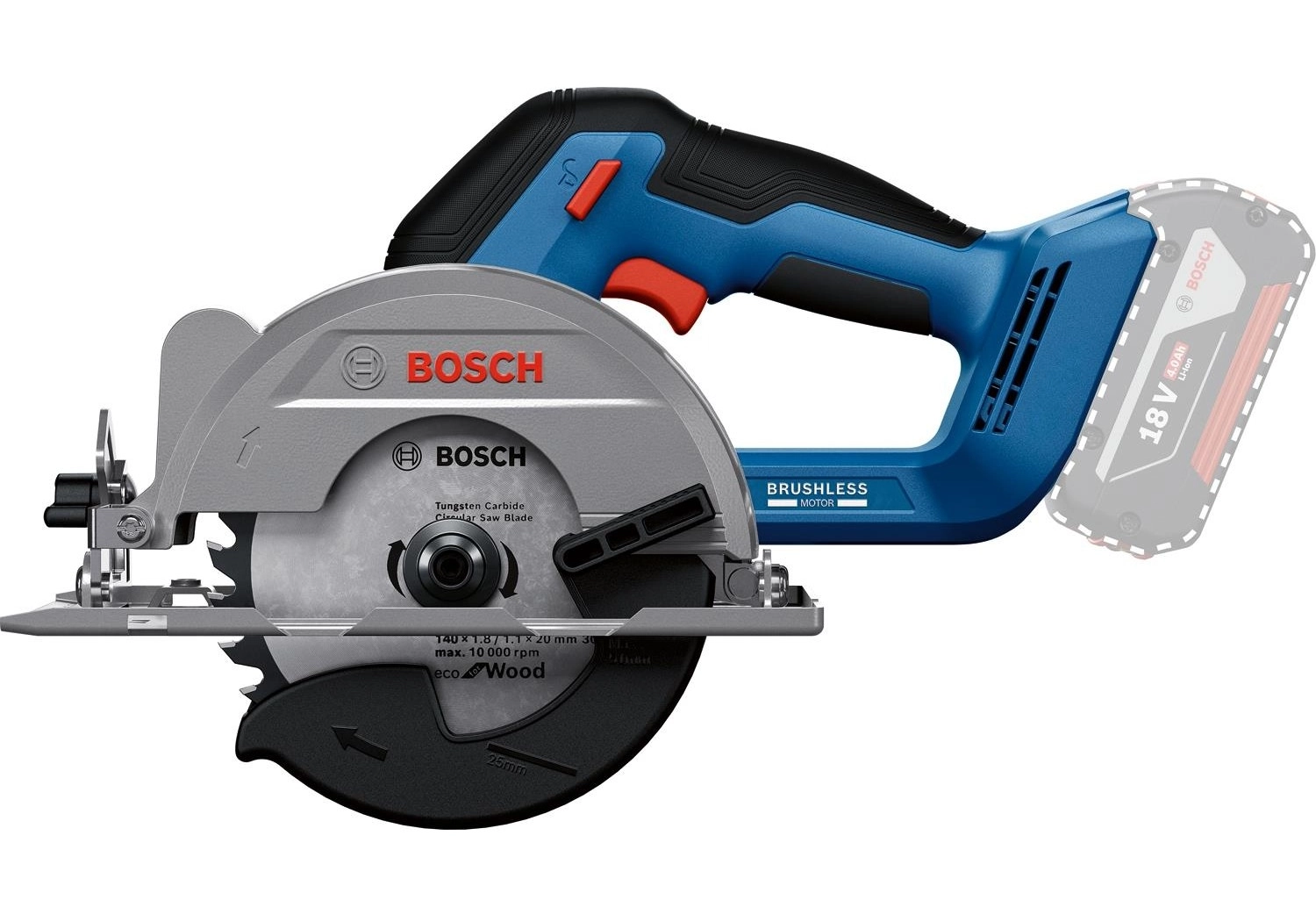 Bosch Gks 18V-51 Akülü Daire Testere (Solo) ürün görseli
