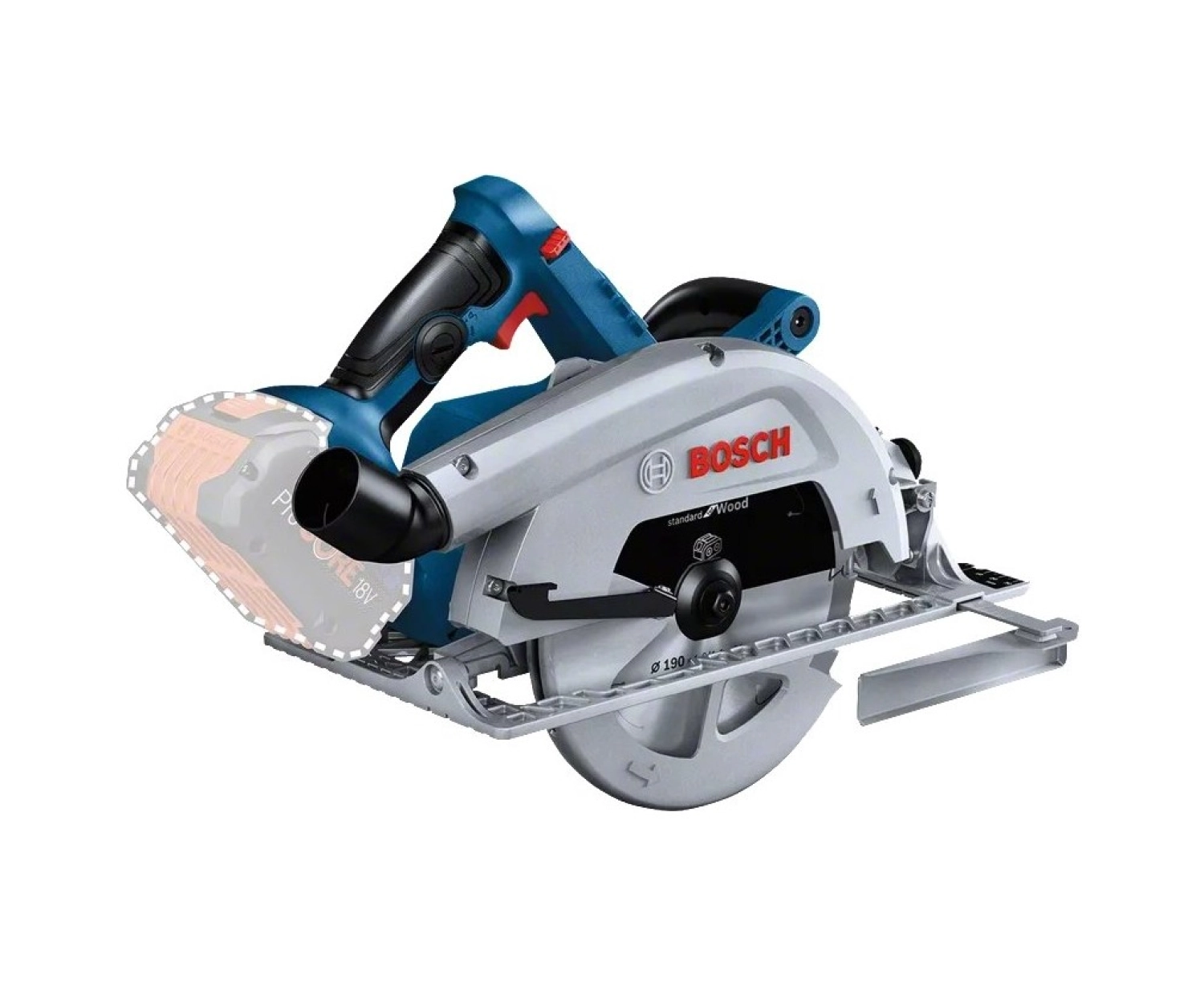 Bosch Gks 18V-68 C Akülü Daire Testere 2 X 5 Ah. Set ürün görseli