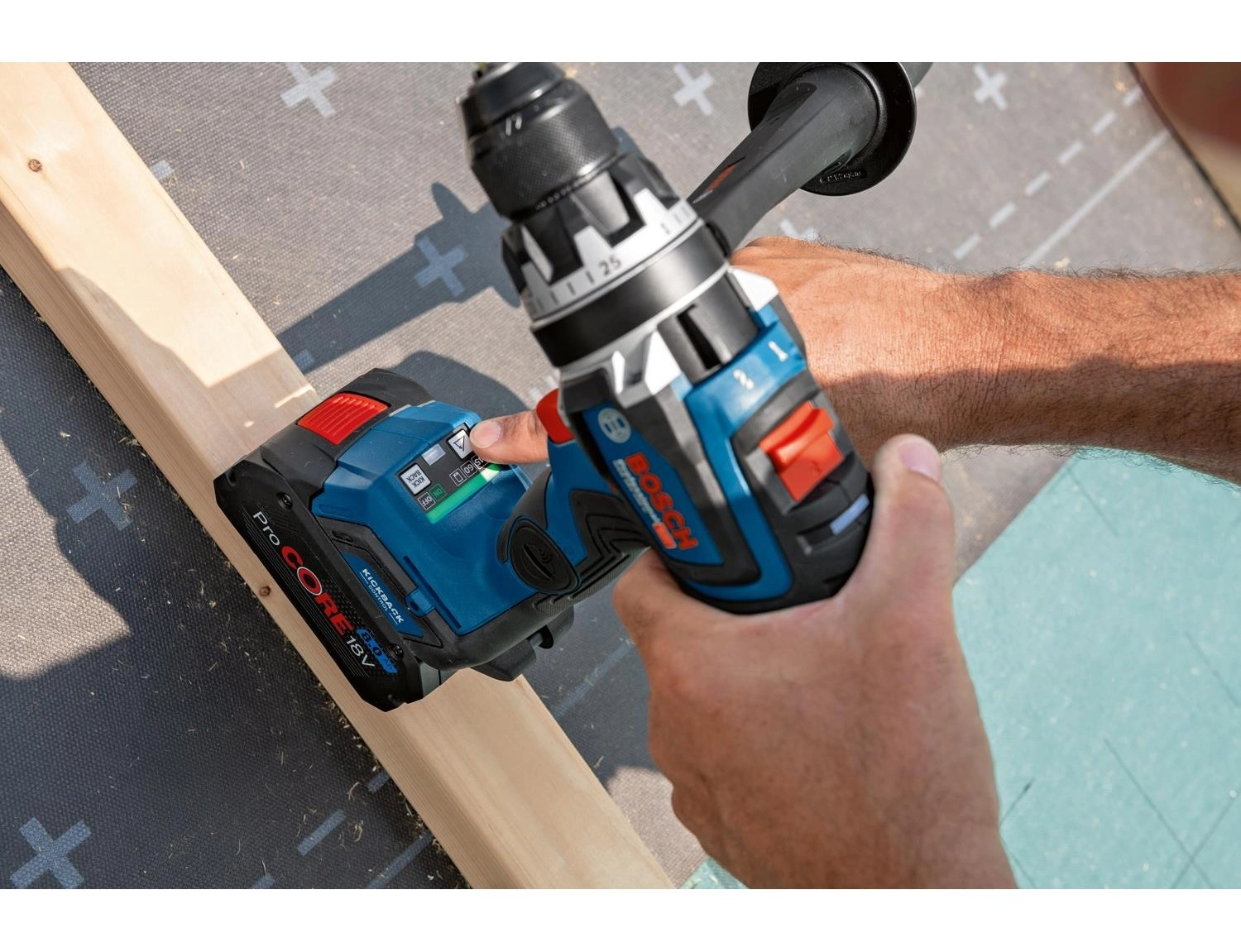 Bosch Gsb 18V-110 C Procore 2X8.0Ah Akülü Darbeli Vidalama - Görsel 4