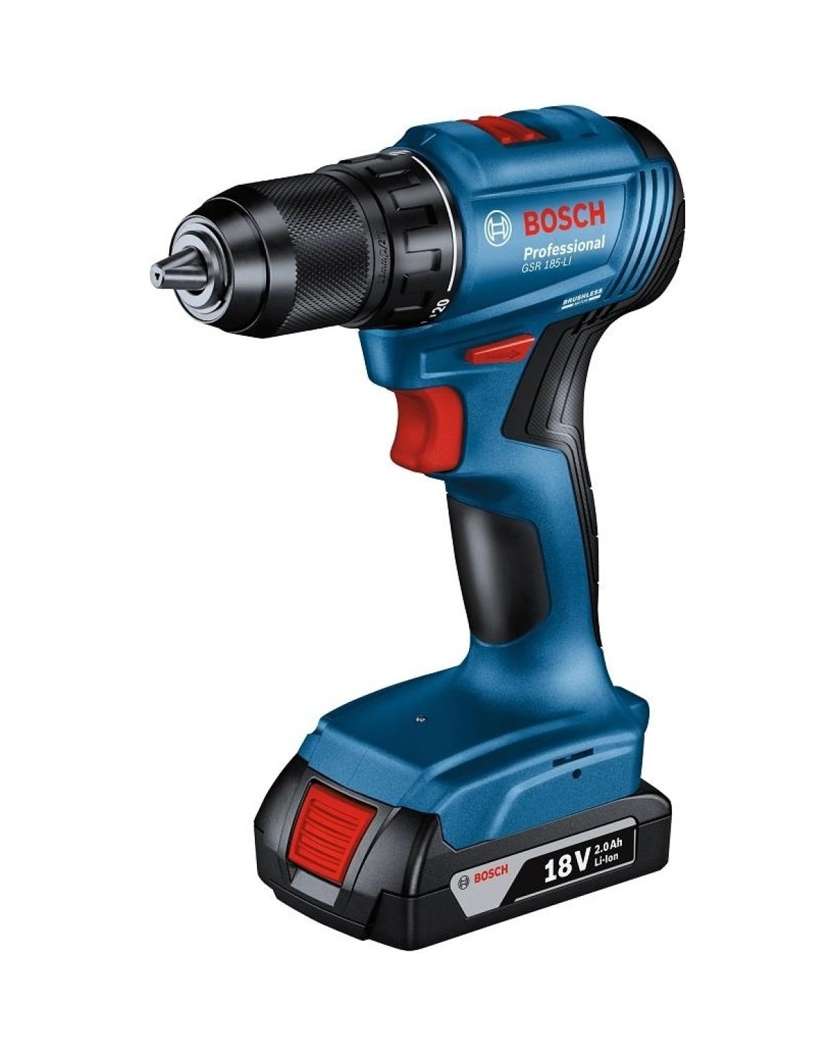 Bosch Gsr 185-Li Tek Akülü Delme Vidalama Makinesi - Görsel 2