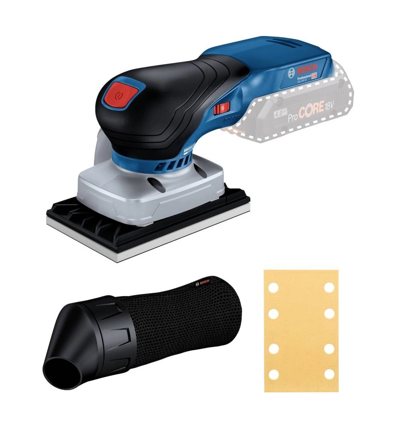 Bosch Gss 18V-13 Titreşimli Zımpara Solo ürün görseli