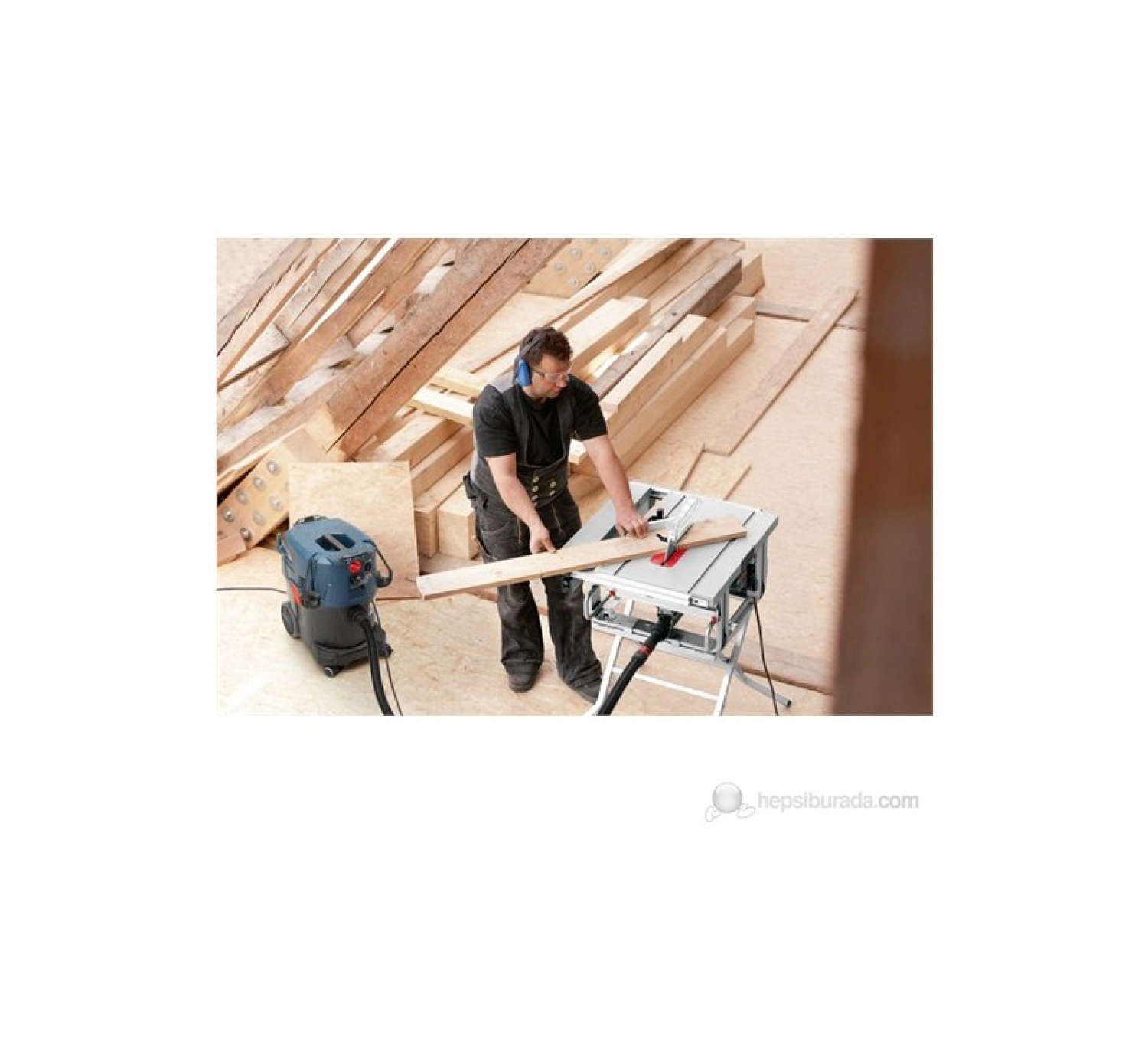 Bosch Gts 10 J Profesyonel 1800 Watt Elektrikli Tezgah Tipi Daire Testere - Görsel 3