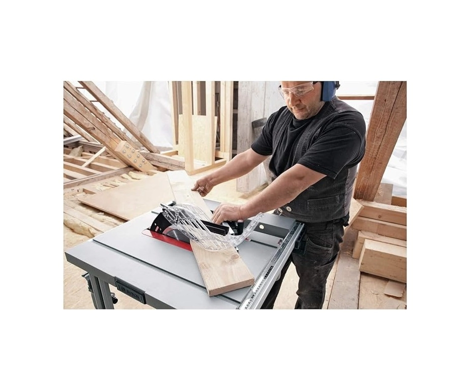 Bosch Gts 10 J Profesyonel 1800 Watt Elektrikli Tezgah Tipi Daire Testere - Görsel 7