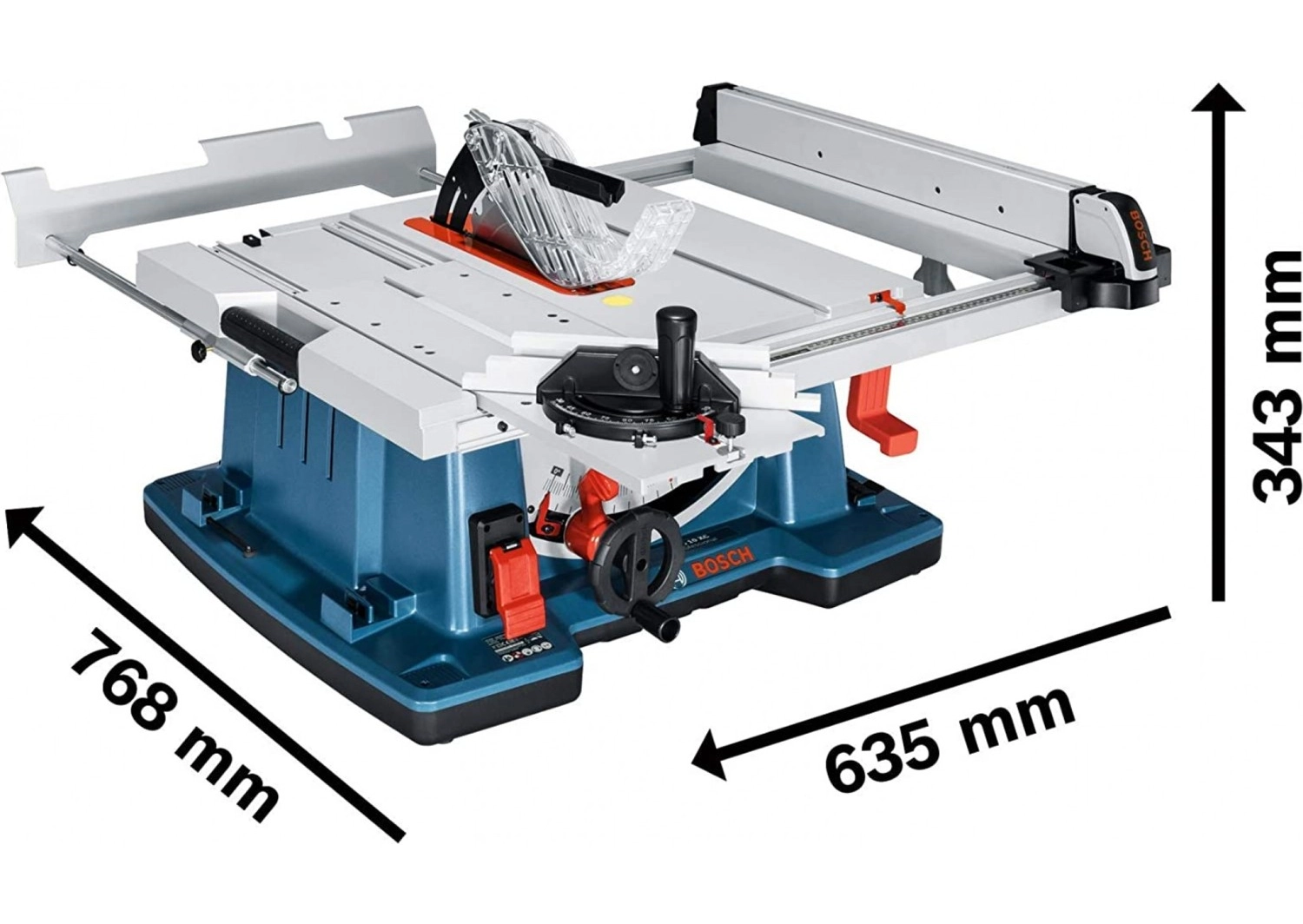 Bosch Gts 10 Xc Tezgah Tipi Daire Testere 2100 Watt - Görsel 4