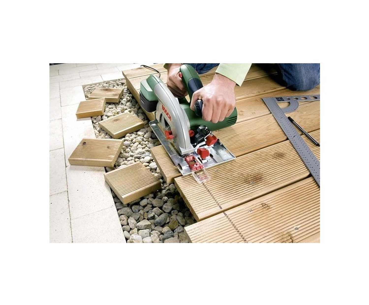 Bosch Pks 55 A Daire Testere/Sunta Kesme Makinası 1200W - Görsel 4