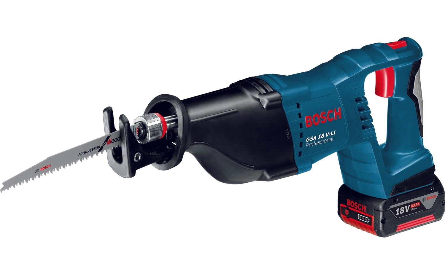 Bosch Professional Gsa 18V-Li 5 Ah Çift Akülü Testere ürün görseli