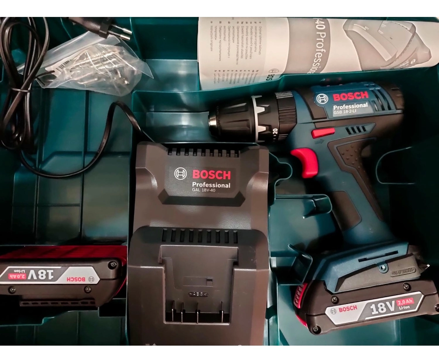 Bosch Professional Gsb 18-2-Li Darbeli Matkap - Görsel 2